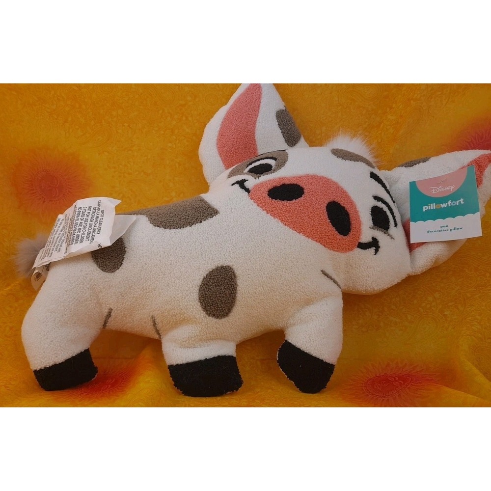 Disney Pillowfort Pua 22" Decorative Pillow Moana Pet Pig Plush - New With Tags - Picture 8 of 9